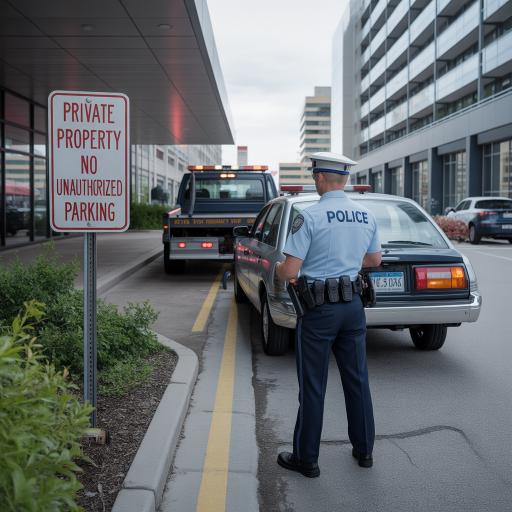 Can Police Tow a Car From Private Property in Canada?