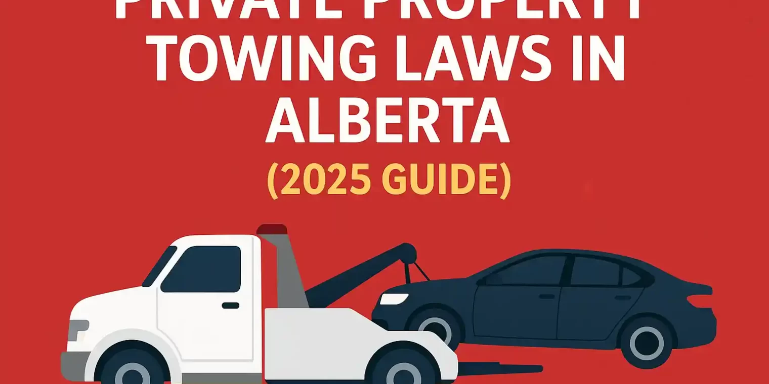 Private Property Towing Laws in Alberta: What Drivers & Property Owners Need to Know